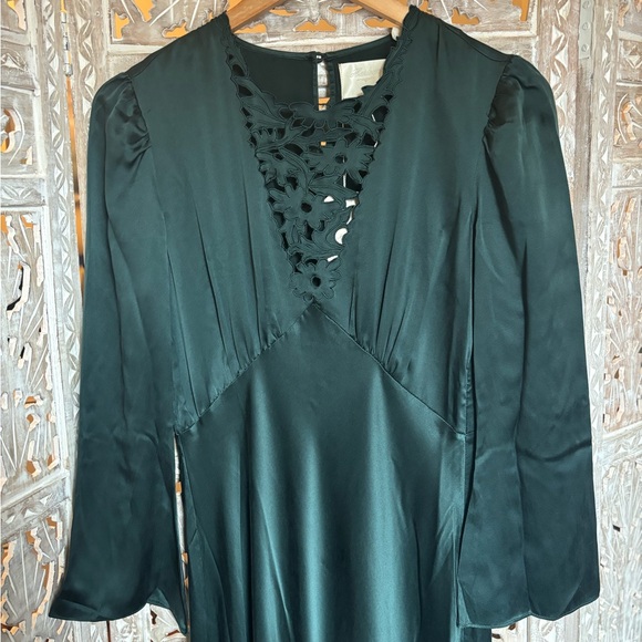 DÔEN Heirloom Melinda Dress | Alpine Green | Size Small - Picture 6 of 9